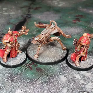 Описание картинки Stormcast Eternals Celestar Ballista от Каджит по цене 4 498руб | Свободный Рынок Миниатюр - СРМ
