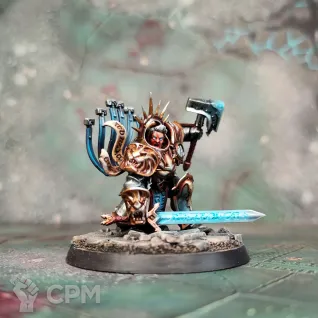 Описание картинки Stormcast Eternals Gardus Steel Soul от Каджит по цене 6 998руб | Свободный Рынок Миниатюр - СРМ