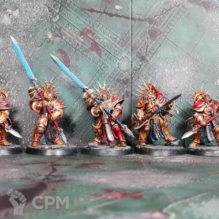 Описание картинки Stormcast Eternals Protectors от Каджит по цене 14 998руб | Свободный Рынок Миниатюр - СРМ