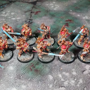 Описание картинки Stormcast Eternals Protectors от Каджит по цене 14 998руб | Свободный Рынок Миниатюр - СРМ