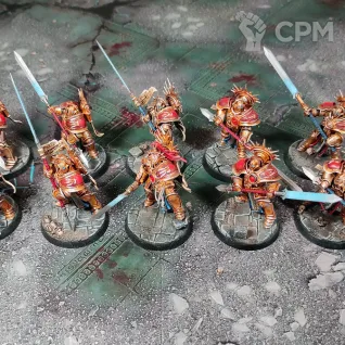 Описание картинки Stormcast Eternals Protectors от Каджит по цене 14 998руб | Свободный Рынок Миниатюр - СРМ