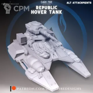Описание картинки TX-130 Saber-class fighter tank alt от PocketSized Prints по цене 3 995руб | Свободный Рынок Миниатюр - СРМ