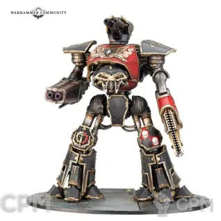 Описание картинки Reaver Titan (with Melta Canon and Chainfist) от MiniaturesFAN по цене 8 878руб | Свободный Рынок Миниатюр - СРМ