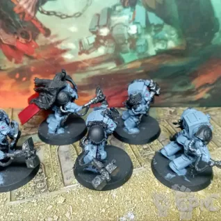 Описание картинки Terminator Assault Squad от Lobo по цене 4 000руб | Свободный Рынок Миниатюр - СРМ