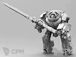 Описание картинки Contemptor Achillus/Galatus Dreadnought - альт от Магазин Альфария по цене 1 100руб | Свободный Рынок Миниатюр - СРМ