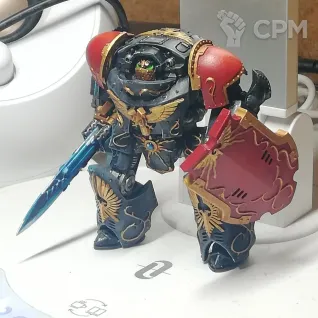 Описание картинки Contemptor Achillus/Galatus Dreadnought - альт от Магазин Альфария по цене 1 100руб | Свободный Рынок Миниатюр - СРМ