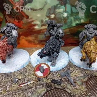 Описание картинки THUNDERWOLF CAVALRY от Lobo по цене 5 000руб | Свободный Рынок Миниатюр - СРМ