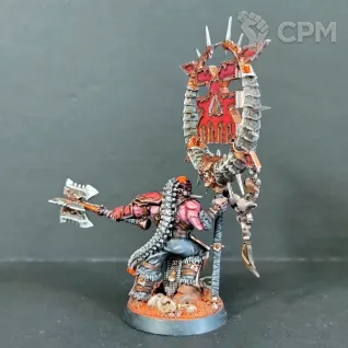 Описание картинки Blades of Khorne Bloodsecrator от Каджит по цене 5 498руб | Свободный Рынок Миниатюр - СРМ