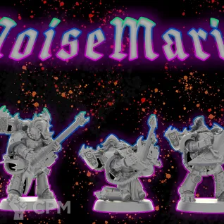 Описание картинки Noise Marine 5шт от 0.n1 Studio по цене 800руб | Свободный Рынок Миниатюр - СРМ
