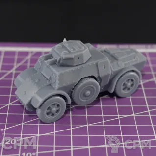 Описание картинки Бронеавтомобиль Autoblinda 40 / масштаб 1:56 / 28мм от DModels по цене 800руб | Свободный Рынок Миниатюр - СРМ