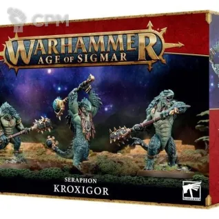 Описание картинки [Предзаказ] Kroxigor от MiniaturesFAN по цене 6 720руб | Свободный Рынок Миниатюр - СРМ