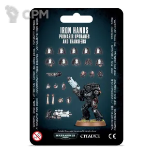 Описание картинки [Предзаказ] Iron Hands Primaris Upgrades and Transfers от MiniaturesFAN по цене 3 108руб | Свободный Рынок Миниатюр - СРМ