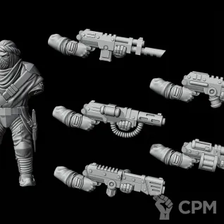 Описание картинки Tallarn Desert Raiders от Подземный человек по цене 1 145руб | Свободный Рынок Миниатюр - СРМ