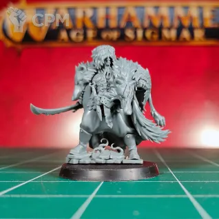 Описание картинки Cursed City Radukar the Wolf Vampire Lord от Каджит по цене 2 498руб | Свободный Рынок Миниатюр - СРМ