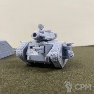 Описание картинки Leman Russ Battle Tank от Milestone по цене 2 500руб | Свободный Рынок Миниатюр - СРМ