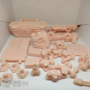 Описание картинки Scavenger Transport Tank от Орки с наГорки по цене 2 500руб | Свободный Рынок Миниатюр - СРМ