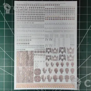 Описание картинки Iron Warriors Legion Transfer Sheet Декали Оригинал GW от Vault Boy по цене 5 298руб | Свободный Рынок Миниатюр - СРМ