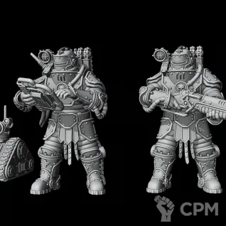 Описание картинки Solar auxilia Kill sqaud от 3D Wargaming по цене 1 250руб | Свободный Рынок Миниатюр - СРМ