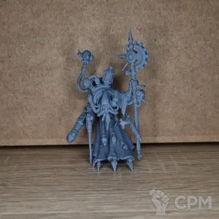 Описание картинки Tech -Priest Dominus от Бруталити по цене 400руб | Свободный Рынок Миниатюр - СРМ