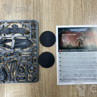 Описание картинки Inquisitor Coteaz with psyker eagle оригинал от Slobarev  по цене 4 000руб | Свободный Рынок Миниатюр - СРМ
