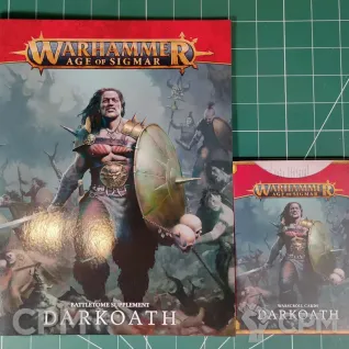 Описание картинки Battletome Supplement Darkoath + Warscroll Cards + Token Sheet от Vault Boy по цене 1 498руб | Свободный Рынок Миниатюр - СРМ
