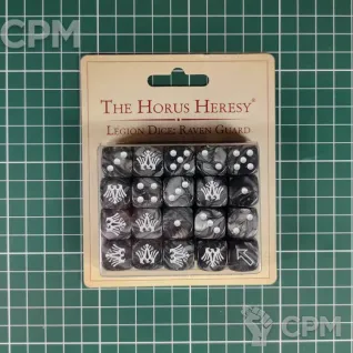 Описание картинки Legion Dice Raven Guard от Vault Boy по цене 9 998руб | Свободный Рынок Миниатюр - СРМ