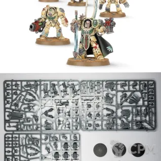 Описание картинки Deathwing Terminator Squad от Svarden по цене 4 950руб | Свободный Рынок Миниатюр - СРМ