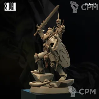 Описание картинки Wulfrik the Wanderer от Naggaroth Night по цене 2 000руб | Свободный Рынок Миниатюр - СРМ