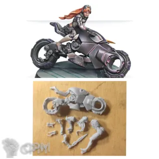 Описание картинки Penthesilea, Amazon warrioress от Greed's storehouse по цене 820руб | Свободный Рынок Миниатюр - СРМ