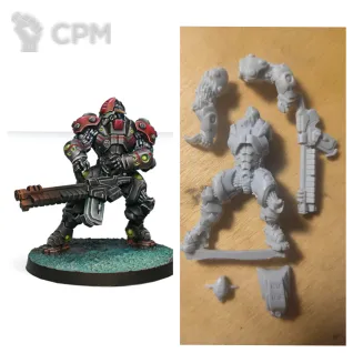 Описание картинки Sogarat tempest regiment (Feuerbach) от Old curiosity shop по цене 610руб | Свободный Рынок Миниатюр - СРМ