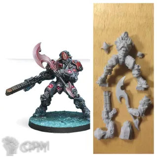 Описание картинки Sogarat tempest regiment (HMG) от Old curiosity shop по цене 650руб | Свободный Рынок Миниатюр - СРМ