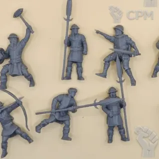 Описание картинки Стражники - милицианты от АБу по цене 730руб | Свободный Рынок Миниатюр - СРМ