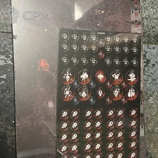 Описание картинки Warcry Red Harvest Board and tokens от Svarden по цене 3 500руб | Свободный Рынок Миниатюр - СРМ