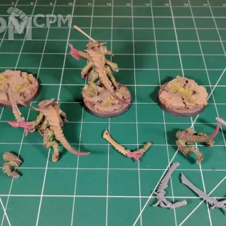 Описание картинки Tyranids Tyranid Warriors I от Каджит по цене 3 998руб | Свободный Рынок Миниатюр - СРМ