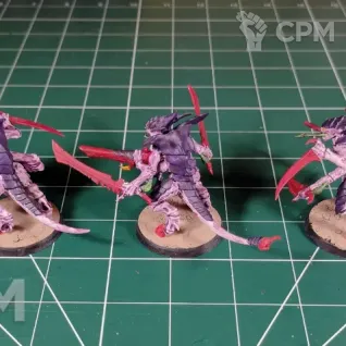 Описание картинки Tyranids Tyranid Warriors II от Каджит по цене 3 998руб | Свободный Рынок Миниатюр - СРМ