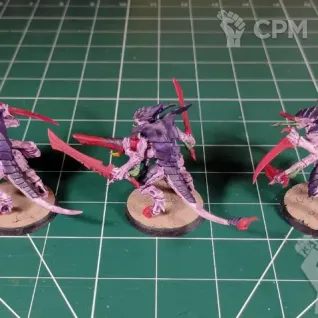 Описание картинки Tyranids Tyranid Warriors x6 Оригинал от Каджит по цене 7 498руб | Свободный Рынок Миниатюр - СРМ