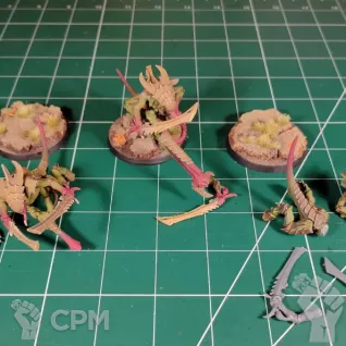 Описание картинки Tyranids Tyranid Warriors x6 Оригинал от Каджит по цене 7 498руб | Свободный Рынок Миниатюр - СРМ