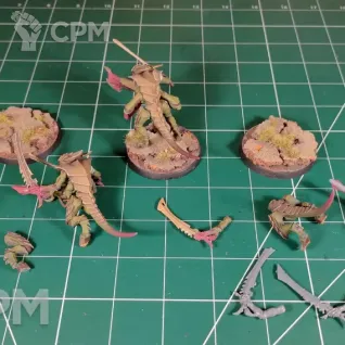 Описание картинки Tyranids Tyranid Warriors x6 Оригинал от Каджит по цене 7 498руб | Свободный Рынок Миниатюр - СРМ