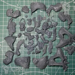 Описание картинки Mozrog Skragbad (Beastboss on a Squigasaur) от SaJRa по цене 600руб | Свободный Рынок Миниатюр - СРМ