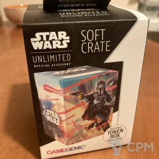 Описание картинки Коробочки с отделением под жетоны Star Wars Unlimited от Warmaster по цене 950руб | Свободный Рынок Миниатюр - СРМ