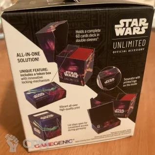 Описание картинки Коробочки с отделением под жетоны Star Wars Unlimited от Mini Wargame по цене 855руб | Свободный Рынок Миниатюр - СРМ