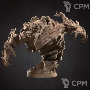 Описание картинки Элементаль Воды (Water Elemental) от Gabrigame_Print по цене 650руб | Свободный Рынок Миниатюр - СРМ