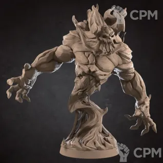 Описание картинки Элементаль Огня (Fire Elemental) от Gabrigame_Print по цене 650руб | Свободный Рынок Миниатюр - СРМ