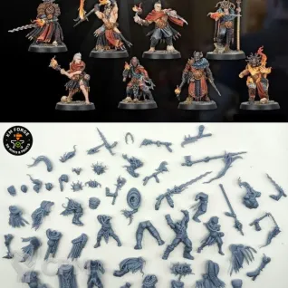 Описание картинки Warcry Scions Of The Flame от KM_Forge по цене 590руб | Свободный Рынок Миниатюр - СРМ