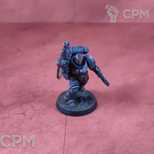 Описание картинки Raven Guard Primaris Lieutenan от Каджит по цене 2 498руб | Свободный Рынок Миниатюр - СРМ