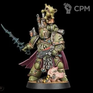 Описание картинки Plague Champion Gangrus от Dreamcatcher Studio по цене 400руб | Свободный Рынок Миниатюр - СРМ
