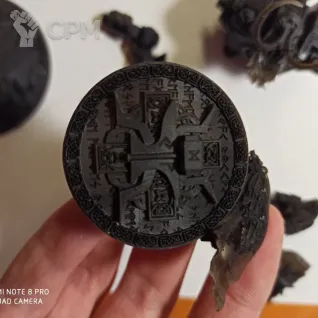 Описание картинки Space Wolves venerable Dreadnought (альт) от Клондайк Моделей  по цене 750руб | Свободный Рынок Миниатюр - СРМ