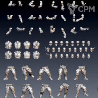 Описание картинки Catachan Jungle Fighters (Alt) от uNick по цене 850руб | Свободный Рынок Миниатюр - СРМ