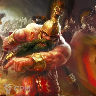 Описание картинки 10 Vulkite Berzerkers оригинал с карточками от Orc по цене 2 920руб | Свободный Рынок Миниатюр - СРМ