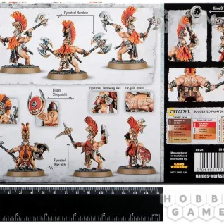 Описание картинки 10 Vulkite Berzerkers оригинал с карточками от Orc по цене 2 920руб | Свободный Рынок Миниатюр - СРМ
